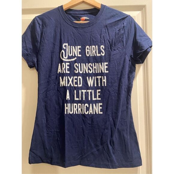 June Girls are Sunshine Women's T-shirt size Small - Picture 1 of 2